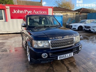 Location: Hull - 2007 LAND ROVER RANGE ROVER SP HSE TDV8 A Estate REG: RH55LEE, Keys: No, MOT Expiry date: 01/07/2025, 3628 Diesel, 6 Speed Auto Diesel, Former Keepers: 6