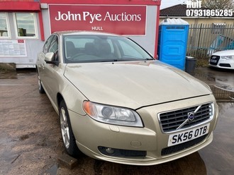 Location: Hull - 2006 VOLVO S80 SE LUX D5 AUTO 4 Door Saloon REG: SK56OTB, Keys: No, MOT Expiry date: 24/10/2025, 2401 Diesel, 6 Speed Auto Diesel, Former Keepers: 14