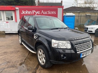 Location: Hull - 2009 LAND ROVER FREELANDER GS TD4 Estate REG: MF09SYJ, Keys: No, MOT Expiry date: 17/12/2025, 2179 Diesel, 6 Speed Manual Diesel, Former Keepers: 4