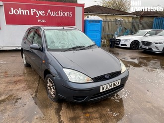 Location: Hull - 2004 FORD FOCUS LX 5 Door Hatchback REG: WJ04WZX, Keys: No, MOT Expiry date: 28/04/2025, 1596 Petrol, 5 Speed Manual Petrol, Former Keepers: 5