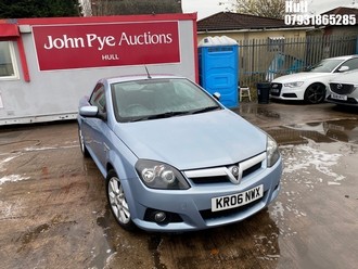 Location: Hull - 2006 VAUXHALL TIGRA SPORT TWINPORT Coupe REG: KR06NWX, Keys: No, MOT Expiry date: 27/11/2025, 1796 Petrol, 5 Speed Manual Petrol, Former Keepers: 8