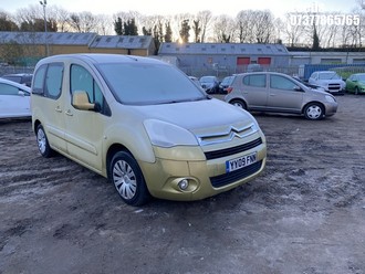 Location: Leeds - 2009 CITROEN BERLINGO M-SP VTR HDI 90 MPV REG: YY09FNN, Keys: No, MOT Expiry date: 03-08-2025, 1560 Diesel, 5 Speed Manual Diesel, Former Keepers: 4