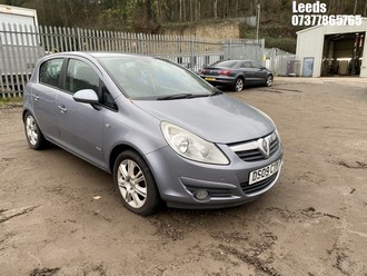 Location: Leeds - 2009 VAUXHALL CORSA DESIGN 16V TWINPORT 5 Door Hatchback REG: DS09CYY, Keys: No, MOT Expiry date: 11-12-2023, 1364 Petrol, 5 Speed Manual Petrol, Former Keepers: 4