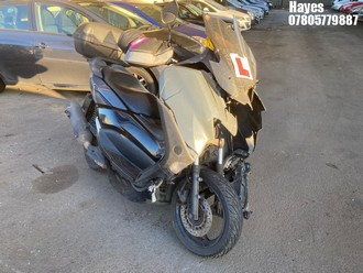 Location: Hayes - 2021 YAMAHA GPD125-A NMAX 125 ABS Scooter REG: LO21PZH, Keys: No, MOT Expiry date: 06/08/2026, 125 Petrol, AUTOMATIC, Former Keepers: 4
