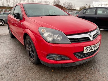 Location: Manchester - 2009 VAUXHALL ASTRA SXI 3 Door Hatchback REG: SG09MYX, 1364 Petrol, 5 Speed Manual Petrol, Former Keepers: 7, Keys: No, MOT Expiry date: 15/11/2024