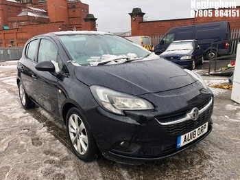 Location: Nottingham - 2018 VAUXHALL CORSA ENERGY AC 5 DOOR HATCHBACK REG: AU18ORP, 1398cc PETROL, 5 SPEED MANUAL PETROL, Former Keepers: 2, Keys: Yes, MOT Expiry date: 18/02/2026