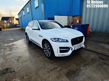 Location: St Helens - 2018 Jaguar F-pace R-sport Awd D Auto 5 Door SUV REG: L31TEH, Keys: Yes, MOT Expiry date: 23/10/2026, 1999 CC Diesel, 8 Speed Automatic Diesel, Former Keepers: 4