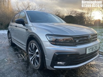 Location: Birmingham - 2018 VOLKSWAGEN TIGUAN SEL TDI BMT 4MOTIO ESTATE REG: YT18ZRU, 1968CC DIESEL, 7 SPEED S-AUTO DIESEL, Former Keepers: 6, Keys: Yes, MOT Expiry date: 26/08/2026