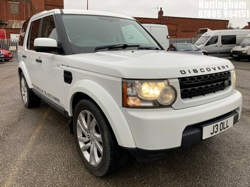 Location: Nottingham - 2013 LAND ROVER DISCOVERY SDV6 AUTO 255 Light 4X4 Utility REG: J3OLL, 2993cc Diesel, 6 Speed Auto Diesel, Former Keepers: 6, Keys: Yes, MOT Expiry date: 19/05/2026