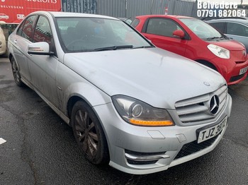 Location: BELVEDERE - 2012 MERCEDES-BENZ C180 SPORT BLUEEFFICIENCY 4 Door Saloon REG: TJZ3872, 1796cc Petrol, 7 Speed Auto Petrol, Former Keepers: 3, Keys: No, MOT: Expiry date25.08.2026