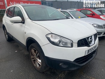 Location: BELVEDERE - 2013 NISSAN QASHQAI ACENTA IS +2 DCI 6 Speed Manual Diesel REG: BT13CVY, 1598cc Diesel, 6 Speed Manual Diesel, Former Keepers: 6, Keys: No, MOT: Expiry date13.12.2025