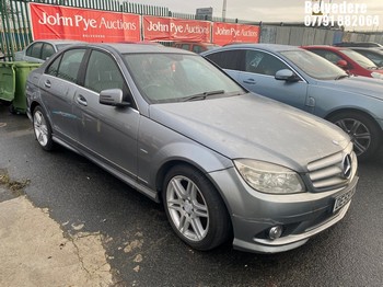 Location: BELVEDERE - 2009 MERCEDES-BENZ C250 BLUEF-CY SPORT CDI A 4 Door Saloon REG: DE59NUH, 2143cc Diesel, 5 Speed Auto Diesel, Former Keepers: 8, Keys: No, MOT: Expiry date10.11.2023