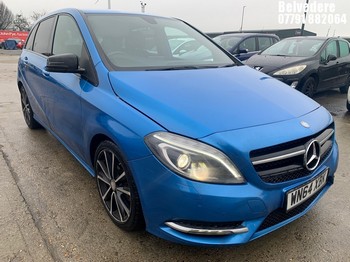 Location: Belvedere - 2014 MERCEDES-BENZ B180 BLUEEFFICIENCY SPORT MPV REG: WN64XBK, 1595cc PETROL, 6 SPEED MANUAL PETROL, Former Keepers: 3, Keys: Yes, MOT Expiry date: 09.03.2026