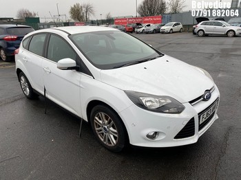 Location: Belvedere - 2013 FORD FOCUS TITANIUM TURBO 5 Door Hatchback REG: FJ63AMV, 998cc Petrol, 6 Speed Manual Petrol, Former Keepers: 4, Keys: No, MOT Expiry date: 24/09/2025