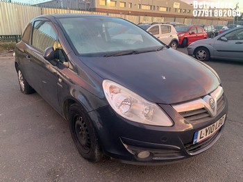 Location: Belvedere - 2010 VAUXHALL CORSA ENERGY 3 Door Hatchback REG: LY10LDO, Keys: No, MOT Expiry date: 02.10.2023, 1229 Petrol, 5 Speed Manual Petrol, Former Keepers: 7