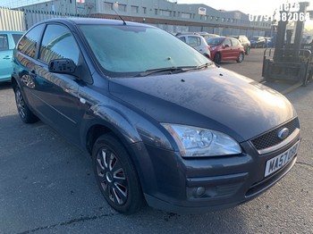 Location: Belvedere - 2007 FORD FOCUS STYLE 3 Door Hatchback REG: MA57ODB, Keys: No, MOT Expiry date: 28.10.2026, 1388 Petrol, 5 Speed Manual Petrol, Former Keepers: 5