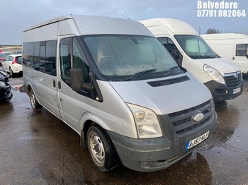 Location: Belvedere - 2007 FORD TRANSIT TOURNEO 9SEAT 130 Minibus REG: AJ57KLF, Keys: No, MOT Expiry date: 24.03.2025, 2198 Diesel, 5 Speed Manual Diesel, Former Keepers: 6