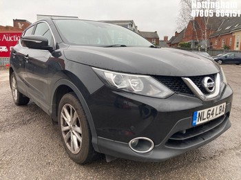 Location: Nottingham - 2014 NISSAN QASHQAI ACENTA PREMIUM DI 5 DOOR HATCHBACK REG: NL64LBA, 1198cc PETROL, 6 SPEED MANUAL PETROL, Former Keepers: 3, Keys: Yes, MOT Expiry date: 10/12/2025