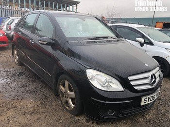 Location: Edinburgh - 2006 MERCEDES B200 CDI SE MPV REG: SY06YKO, Keys: Yes, MOT Expiry date: 15/07/2025, 1992 Diesel, 6 Speed Manual Diesel, Former Keepers: 3