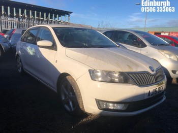 Location: Edinburgh - 2015 SKODA RAPIDSP-BK SE TECH GTECH 5 Door Hatchback REG: AJ15OCH, Keys: No, MOT Expiry date: 17/09/2024, 1598 Diesel, 5 Speed Manual Diesel, Former Keepers: 4