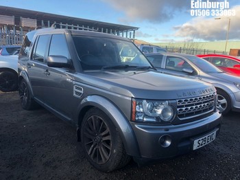 Location: Edinburgh - 2009 LAND ROVER DISCOVERY XS TDV6 AUTO Estate REG: S29EVC, Keys: No, MOT Expiry date: 21/05/2026, 2993 Diesel, 6 Speed Auto Diesel, Former Keepers: 3