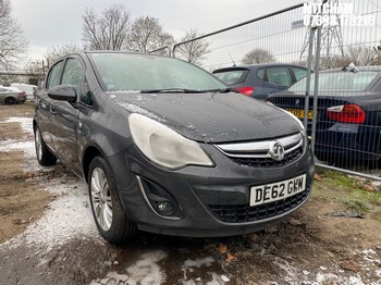 Location: Mitcham - 2012 VAUXHALL CORSA SE 5 Door Hatchback REG: DE62GWM, Keys: No, MOT Expiry date: 30/07/2026, 1398 Petrol, 5 Speed Manual Petrol, Former Keepers: 6