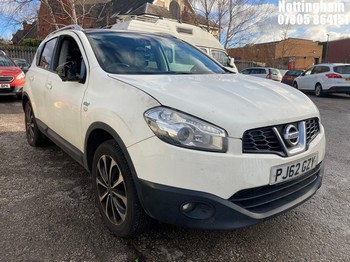 Location: Nottingham - 2012 NISSAN QASHQAI N-TEC + DCI 5 Door Hatchback REG: PJ62GZY, Keys: No, MOT Expiry date: 13/12/2024, 1461 Diesel, 6 Speed Manual Diesel, Former Keepers: 2
