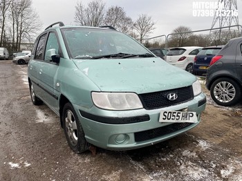 Location: Mitcham - 2005 HYUNDAI MATRIX GSI AUTO MPV REG: SO55HWP, Keys: No, MOT Expiry date: 13/11/2025, 1599 Petrol, 4 Speed Auto Petrol, Former Keepers: 4