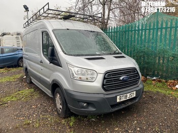 Location: Mitcham - 2018 FORD TRANSIT 290 Panel Van REG: BT18JSY, Keys: No, MOT Expiry date: 19/07/2025, 1995 Diesel, 6 Speed Manual Diesel, Former Keepers: 5