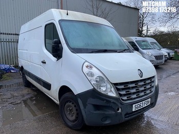 Location: Mitcham - 2013 RENAULT MASTER MM33 SPORT DCI 125 Panel Van REG: SG63FOH, Keys: No, MOT Expiry date: 22/01/2025, 2299 Diesel, 6 Speed Manual Diesel, Former Keepers: 5