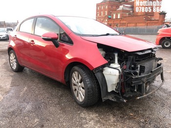 Location: Nottingham - 2013 KIA RIO 2 ECODYNAMICS CRDI 5 Door Hatchback REG: MX63RLO, Keys: No, MOT Expiry date: 24/11/2024, 1120 Diesel, 6 Speed Manual Diesel, Former Keepers: 6