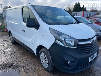 Location: Peterborough - 2016 VAUXHALL VIVARO 2900 CDTI Panel Van REG: VX66KJJ, Keys: No, MOT Expiry date: 22/12/2024, 1598 Diesel, 6 Speed Manual Diesel, Former Keepers: 4