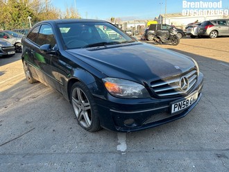 Location: Brentwood - 2008 MERCEDES-BENZ CLC180 KOMP SPORT AUTO Coupe REG: PN58GVU, Keys: No, MOT Expiry date: 28/07/2025, 1796 Petrol, 6 Speed Auto Petrol, Former Keepers: 6