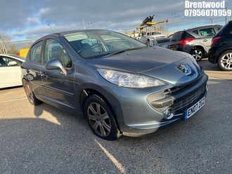 Location: Brentwood - 2007 PEUGEOT 207 SE 5 Door Hatchback REG: EN07ZGZ, Keys: No, MOT Expiry date: 10/06/2025, 1598 Petrol, 5 Speed Manual Petrol, Former Keepers: 3