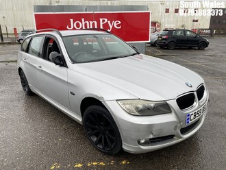 Location: South Wales - 2010 BMW 320D SE TOURING Estate REG: CB59BEL, Keys: No, MOT Expiry date: 23/06/2026, 1995 Diesel, 6 Speed Manual Diesel, Former Keepers: 6