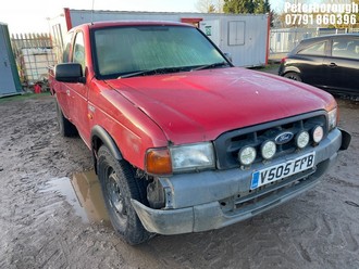 NOTE: ATF Registered Buyers ONLY - Location: Peterborough - 1999 FORD RANGER SUPER CAB DIESEL Pick-up REG: V505FPB, Keys: No, 2499 Diesel, 5 Speed Manual Diesel, Former Keepers: 10