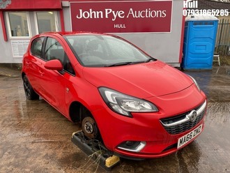 Location: Hull - 2016 VAUXHALL CORSA SRI ECOFLEX 5 Door Hatchback REG: MA66ZMZ, Keys: No, MOT Expiry date: 17/07/2025, 1398 Petrol, 5 Speed Manual Petrol, Former Keepers: 4