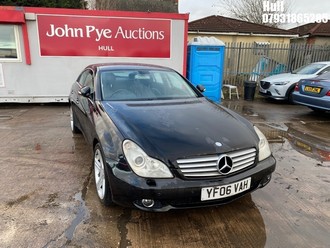 Location: Hull - 2006 MERCEDES CLS 350 AUTO Coupe REG: YF06VAH, Keys: No, MOT Expiry date: 22/09/2026, 3498 Petrol, 7 Speed Auto Petrol, Former Keepers: 4