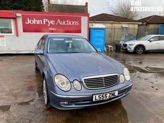 Location: Hull - 2005 MERCEDES E280 CDI AVANTGARDE AUTO 4 Door Saloon REG: LS55ZNL, Keys: No, MOT Expiry date: 19/01/2026, 2987 Diesel, 7 Speed Auto Diesel, Former Keepers: 5