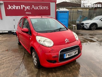 Location: Hull - 2010 CITROEN C1 VTR+ 5 Door Hatchback REG: FN60SWF, Keys: No, MOT Expiry date: 30/07/2026, 998 Petrol, 5 Speed Manual Petrol, Former Keepers: 7