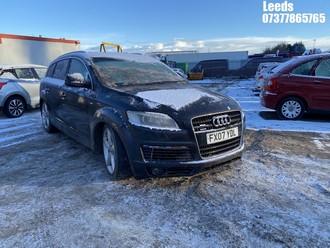 Location: Leeds - 2007 AUDI Q7 S LINE QUATTRO TDI Estate REG: FX07YDL, Keys: No, MOT Expiry date: 23-07-2026, 2967 Diesel, 6 Speed Auto Diesel, Former Keepers: 8