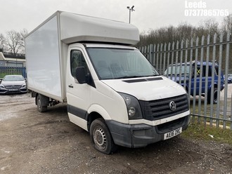 Location: Leeds - 2016 VOLKSWAGEN CRAFTER CR35 TDI Dropside Lorry REG: AE16ZRC, Keys: No, MOT Expiry date: 01-09-2025, 1968 Diesel, 6 Speed Manual Diesel, Former Keepers: 4