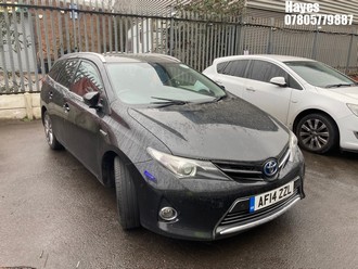 Location: HAYES / HEATHROW - 2014 TOYOTA AURIS EXCEL VVT-I CVT Estate REG: AF14ZZL, 1797cc Hybrid Electric, Variable 1 Speed Auto Petrol/E, Former Keepers: 3, Keys: No, MOT: Expiry date08/10/2026