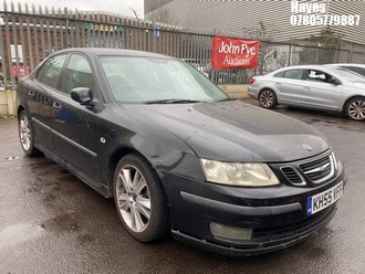 Location: Hayes - 2006 SAAB 9-3 1.8T VECTOR SPORT S-A 4 Door Saloon REG: KH55VFF, Keys: No, MOT Expiry date: 02/01/2026, 2000 Petrol, 5 Speed Semi Auto Petrol, Former Keepers: 11