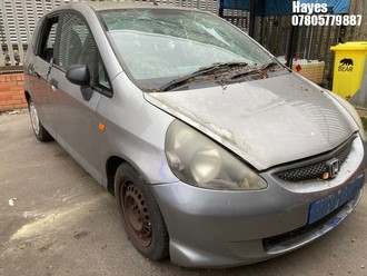 Location: Hayes - 2006 HONDA JAZZ S 5 Door Hatchback REG: SA06MYS, Keys: No, MOT Expiry date: 23/10/2024, 1246 Petrol, 5 Speed Manual Petrol, Former Keepers: 11