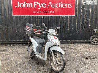 Location: Stapleford - 2020 HONDA NSC 110 MPD-K Motorcycle REG: KU20SXV, Keys: Yes, MOT Expiry date: 03/11/2025, 108 Petrol,, Former Keepers: 2