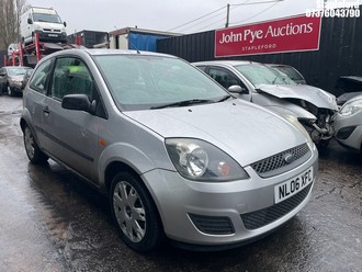 Location: Stapleford - 2006 FORD FIESTA STYLE CLIMATE 3 Door Hatchback REG: NL06XFC, Keys: Yes, MOT Expiry date: 22/09/2026, 1242 Petrol, 5 Speed Manual Petrol, Former Keepers: 3