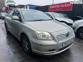 Location: Stapleford - 2004 TOYOTA AVENSIS T3-X SEMI-AUTO 5 Door Hatchback REG: HW53GKZ, Keys: Yes, MOT Expiry date: 13/05/2026, 1794 Petrol, 4 Speed Semi Auto Petrol, Former Keepers: 3
