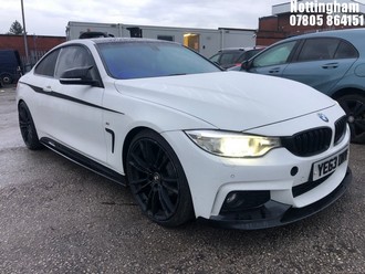Location: Nottingham - 2013 BMW 420D M SPORT AUTO Coupe REG: YE63DMV, 1995cc Diesel, 8 Speed Auto Diesel, Former Keepers: 10, Keys: Yes, MOT Expiry date: 24/02/2026