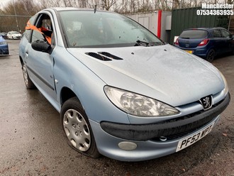 Location: Manchester - 2004 PEUGEOT 206 FEVER 3 Door Hatchback REG: PF53WPT, 1124 Petrol, 5 Speed Manual Petrol, Former Keepers: 7, Keys: No, MOT Expiry date: 30/03/2026